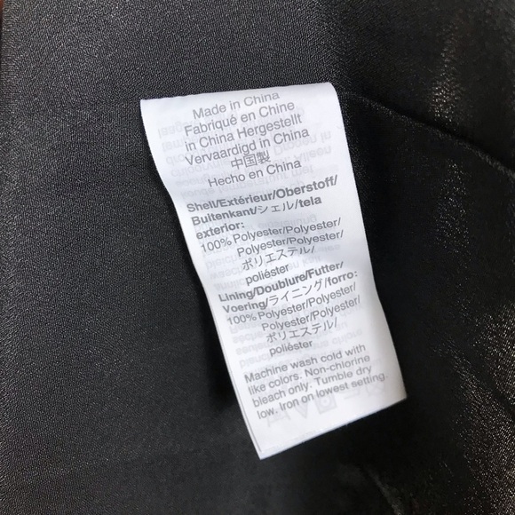 J. Crew Factory Black Floral Printed Tie-Neck Long Sleeve Dress 
Size XS - Picture 5 of 10